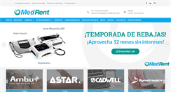 Desktop Screenshot of med-rent.com